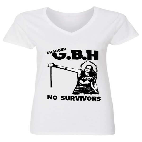 V-Neck Women's T-Shirt – Custom Graphic Print, Soft Cotton, Comfortable Fit