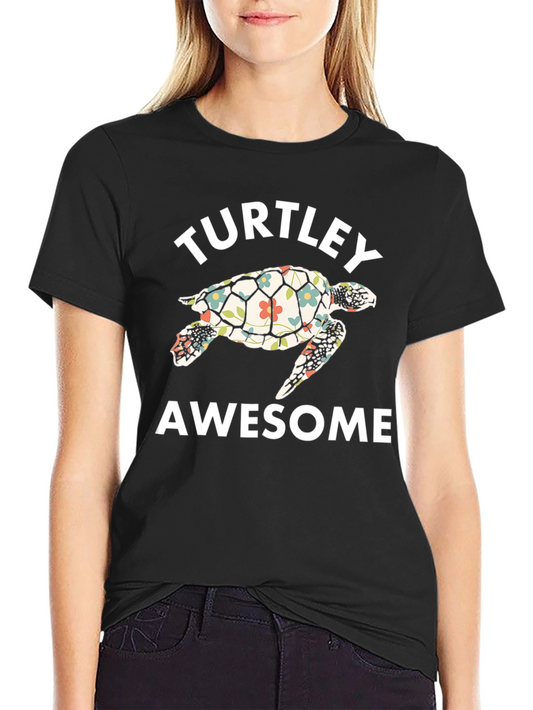 Turtle T-Shirt - Turtley Awesome Design