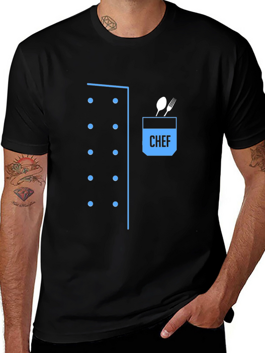 Chef Outfit T-Shirt - Novelty Kitchen Apparel