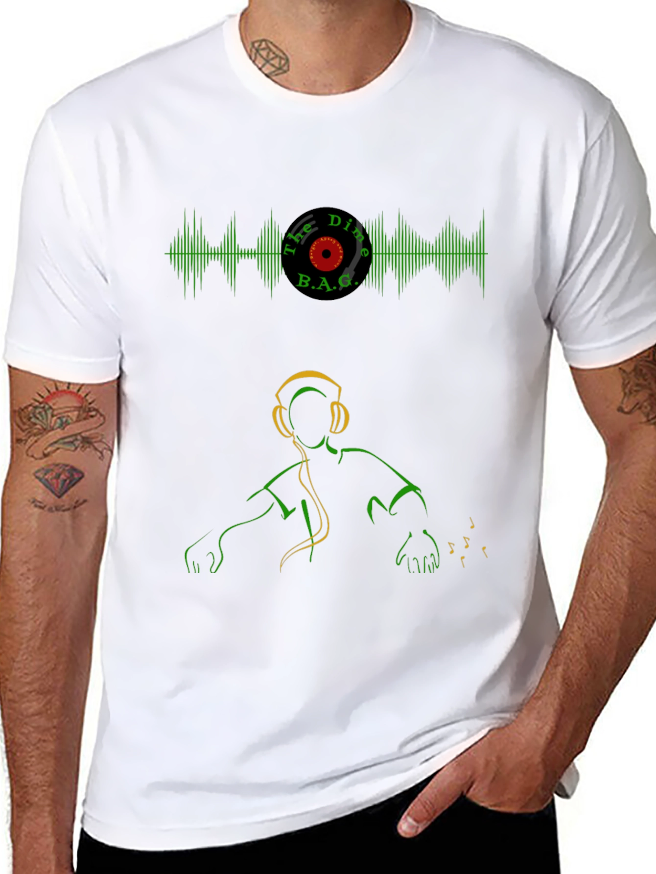 DJ Graphic Tee - Dime Bag Groove