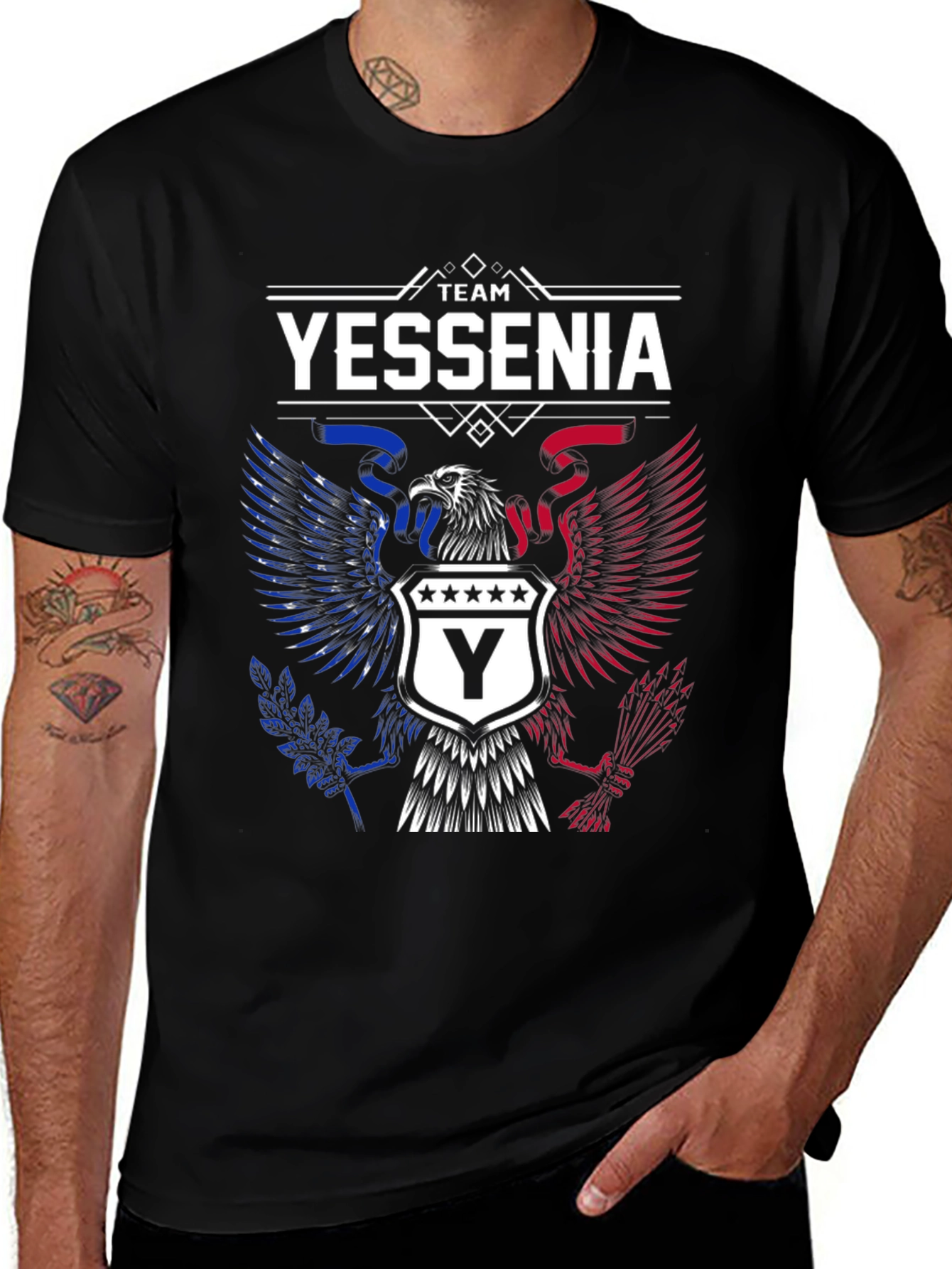 Team Yessenia Patriotic Eagle T-Shirt