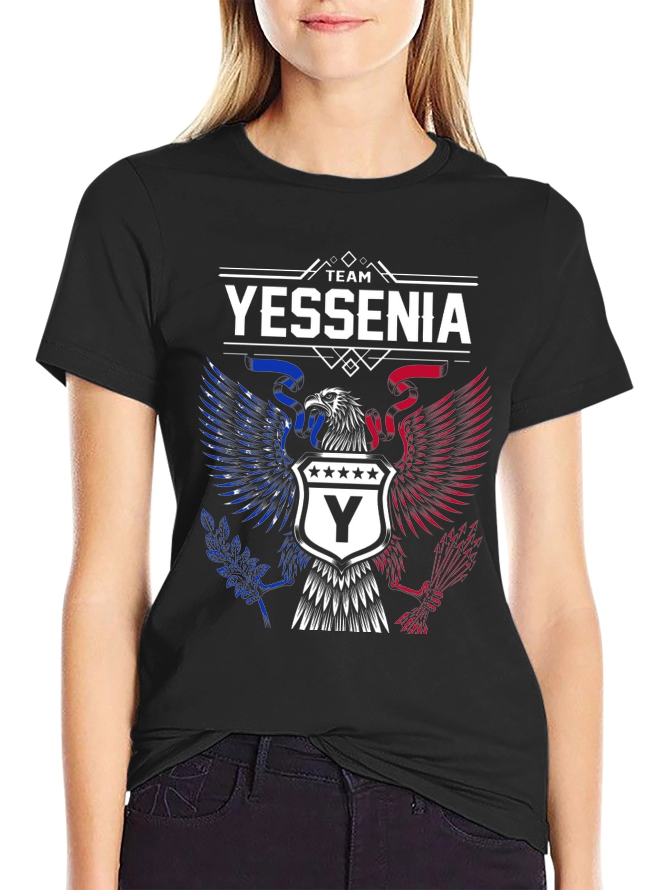 Team Yessenia Patriotic Eagle T-Shirt