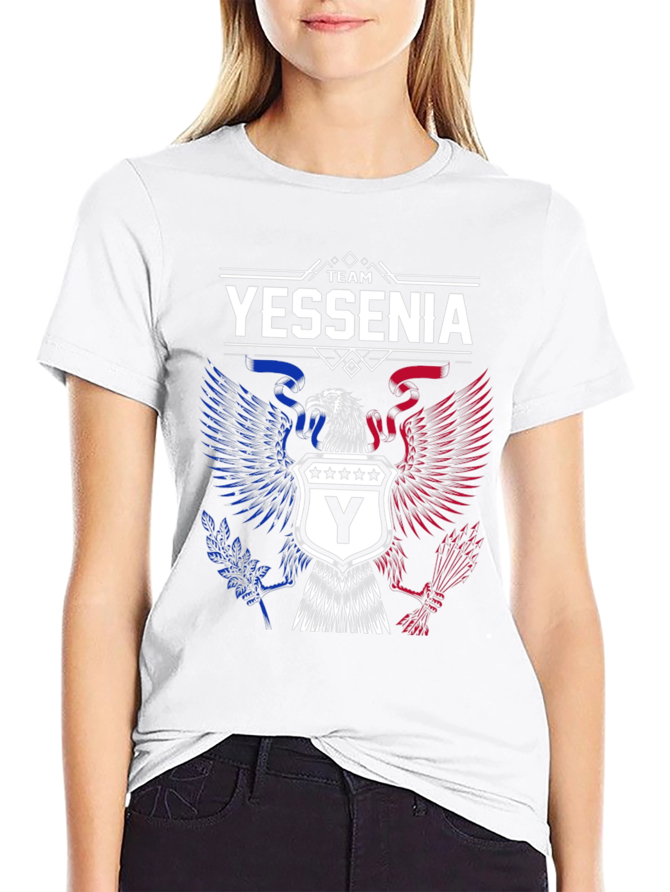 Team Yessenia Patriotic Eagle T-Shirt