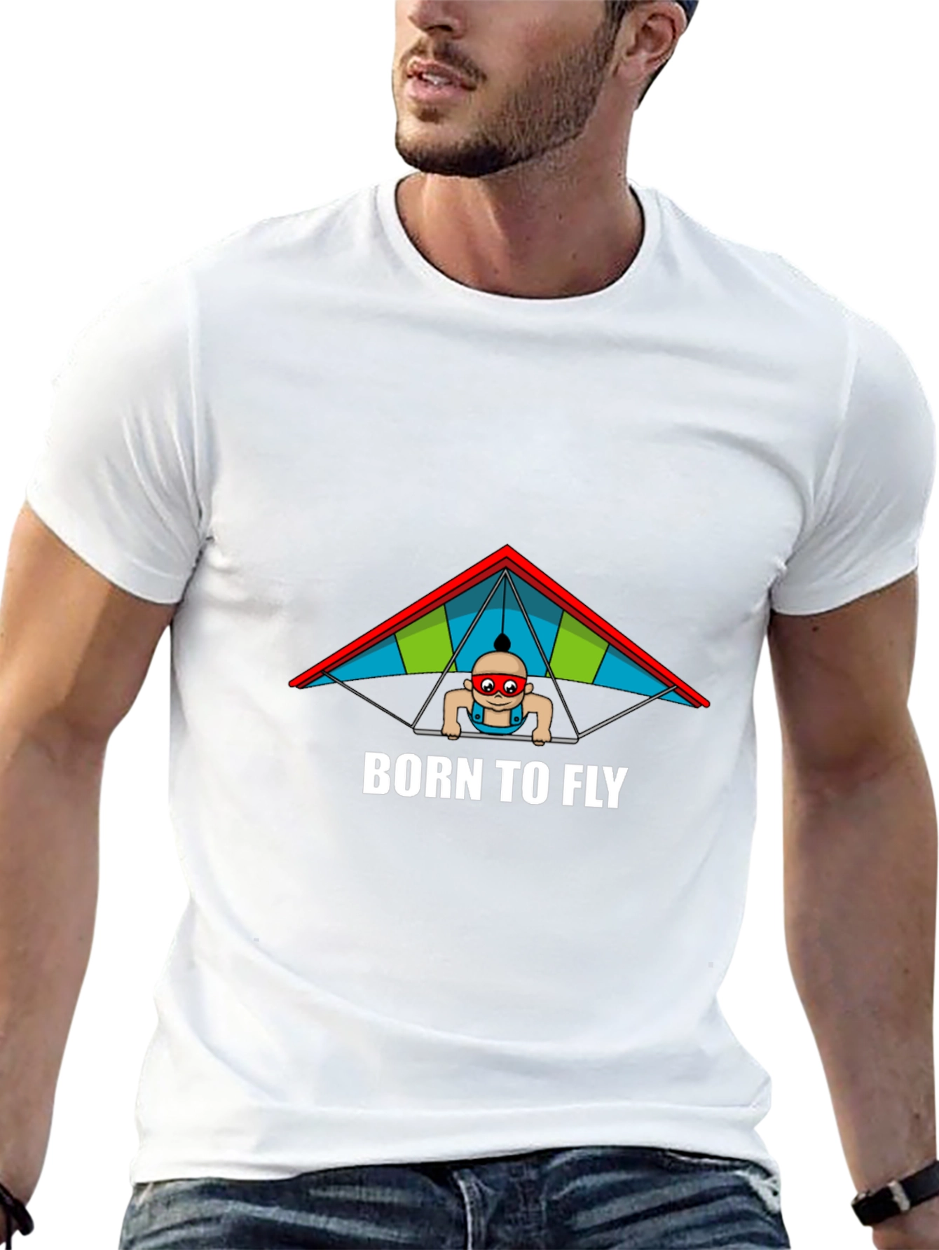 Born To Fly Black T-Shirt