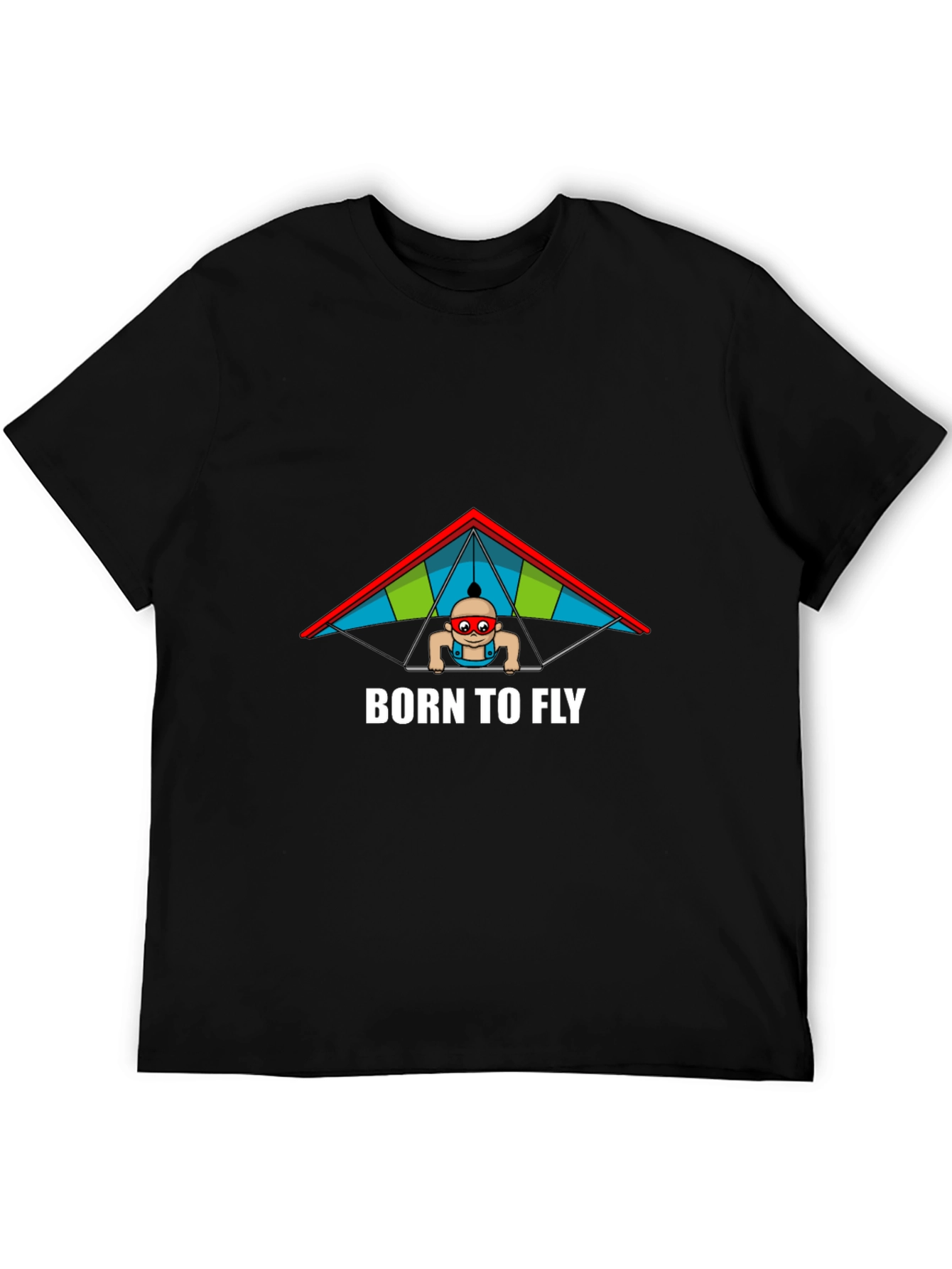 Born To Fly Black T-Shirt