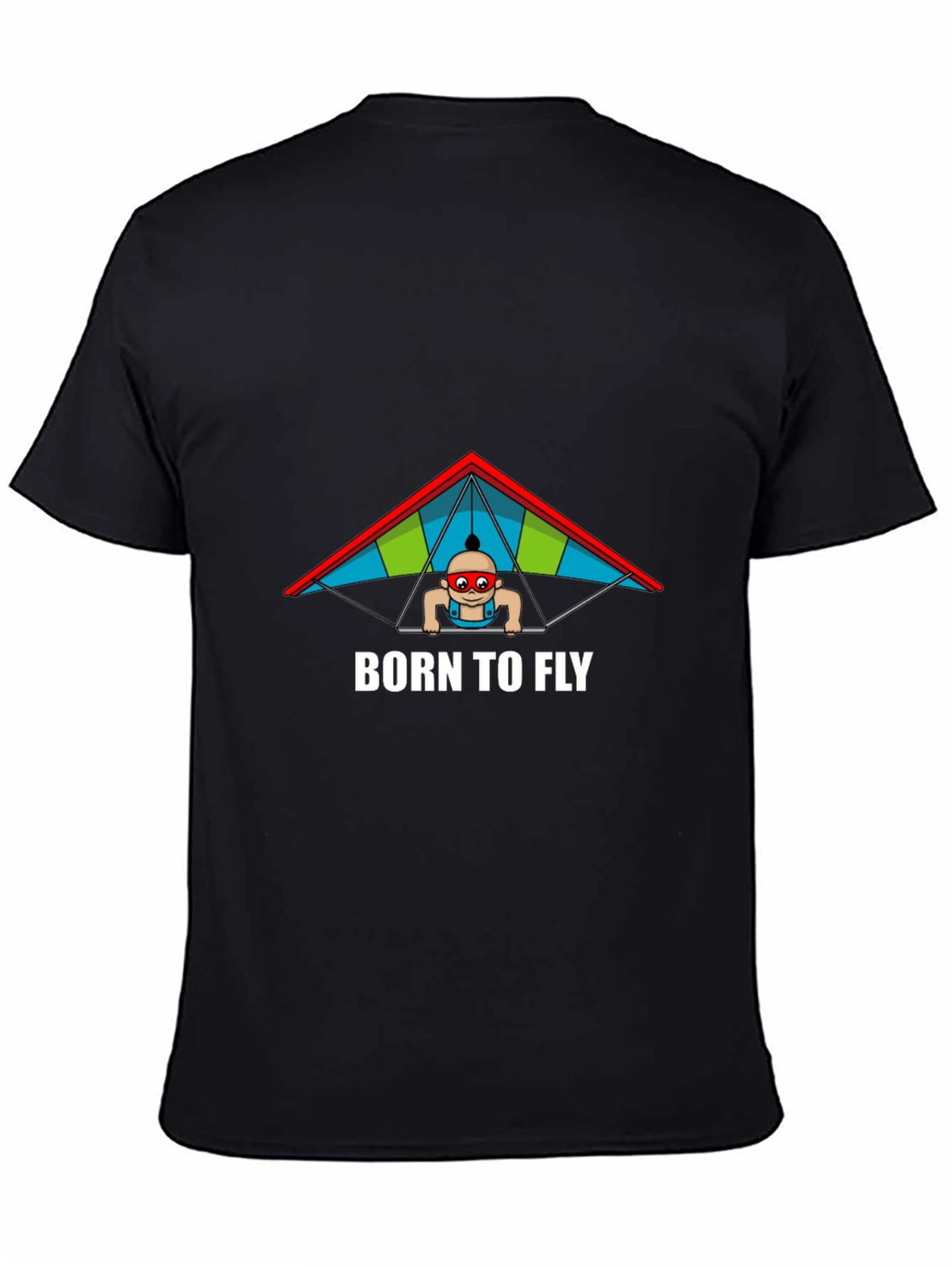 Born To Fly Black T-Shirt