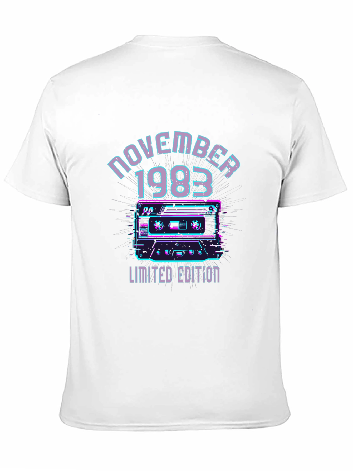 November 1983 Limited Edition Retro Cassette T-Shirt