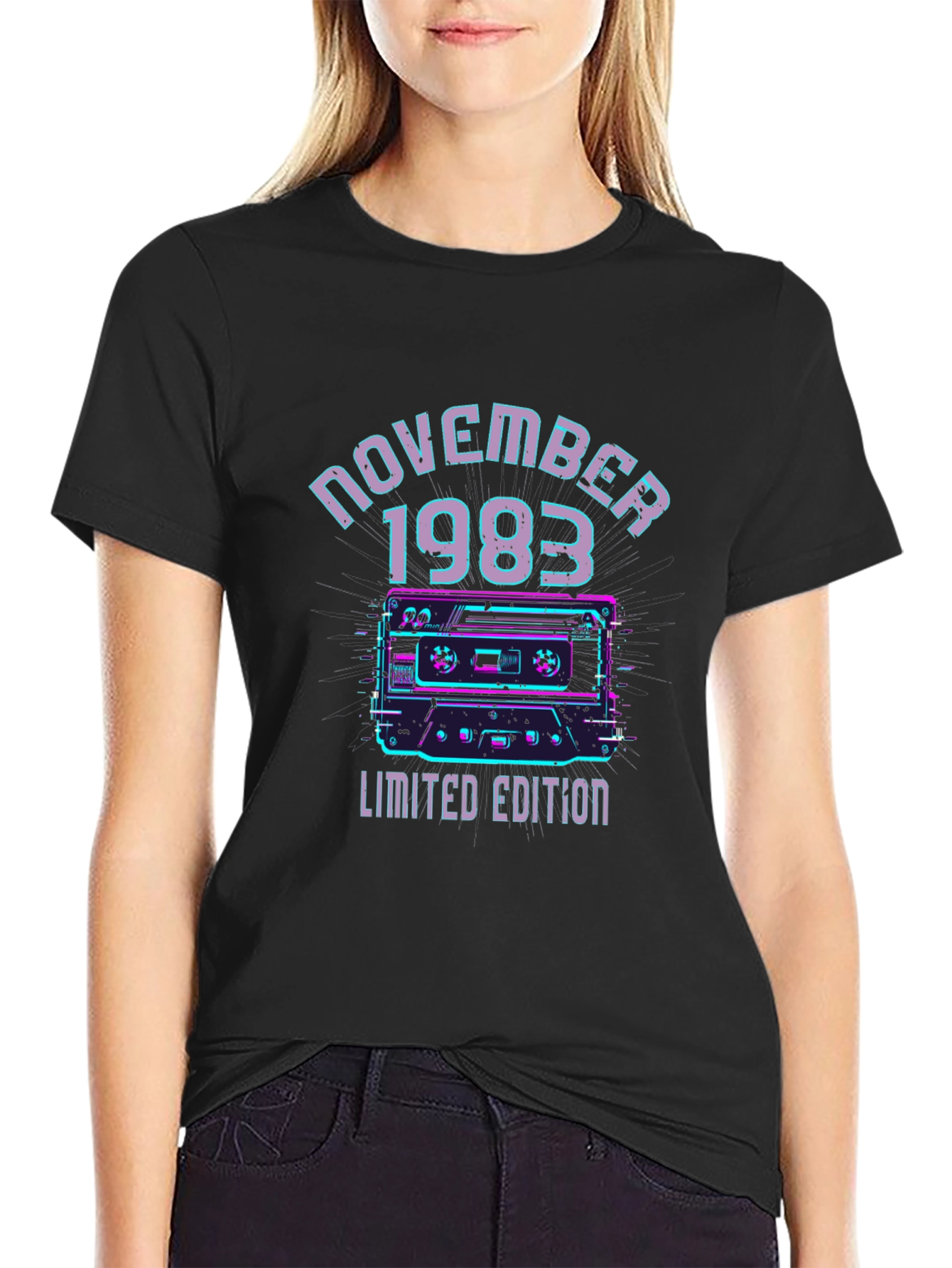 November 1983 Limited Edition Retro Cassette T-Shirt