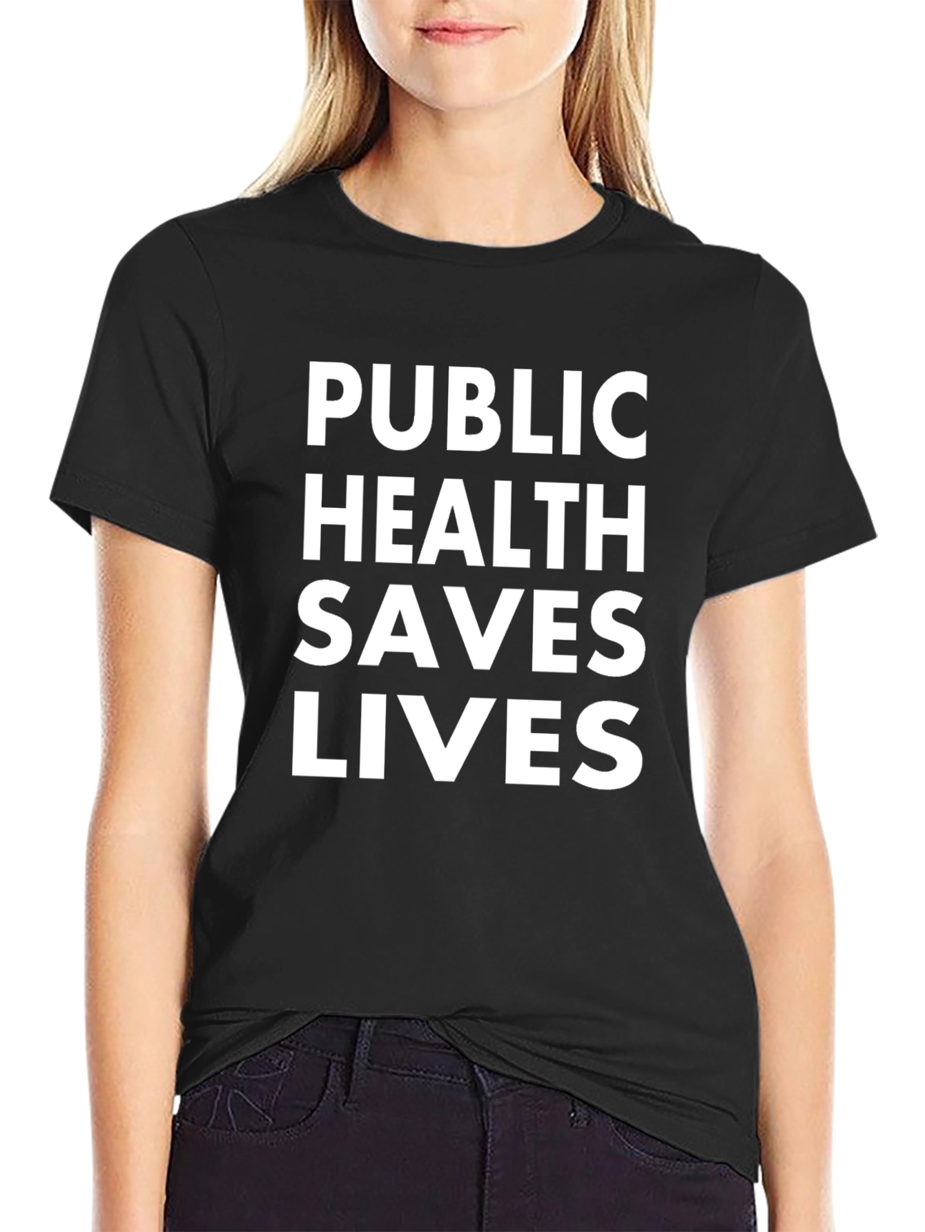 Public Health Saves Lives Graphic Tee