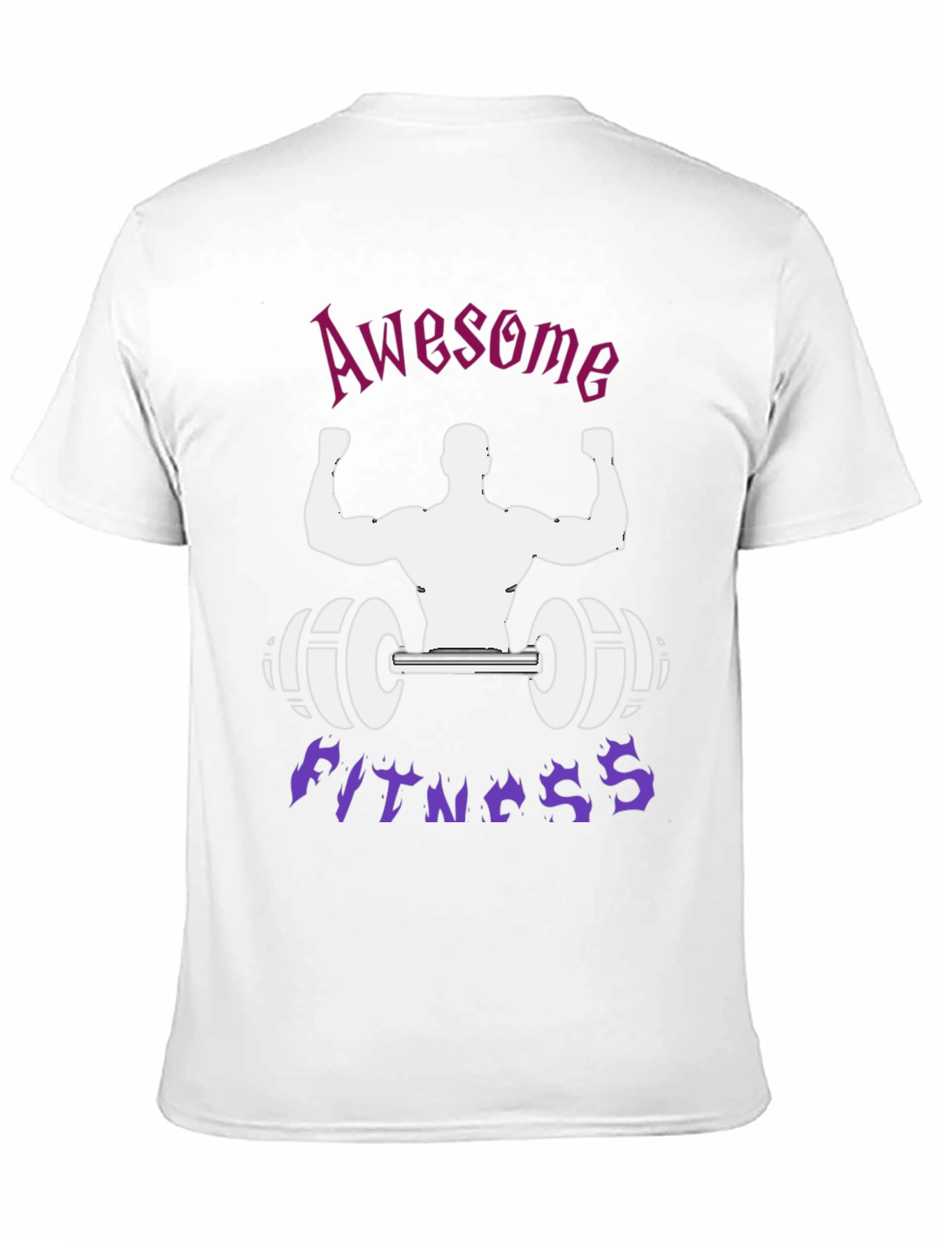 Awesome Fitness Black T-Shirt