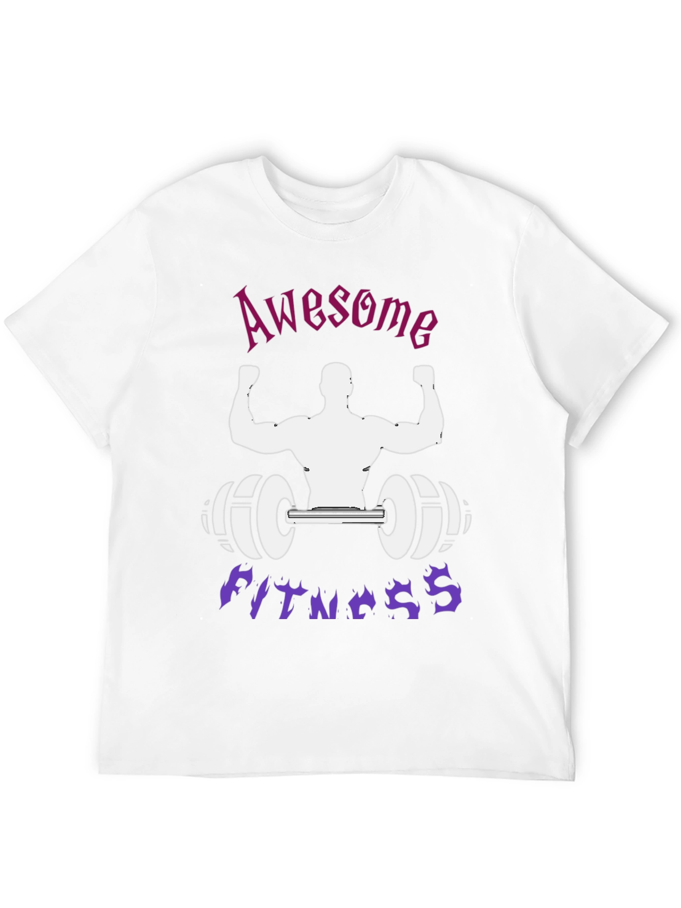 Awesome Fitness Black T-Shirt