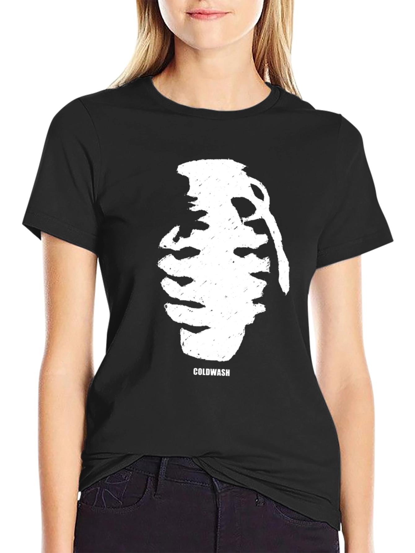 Coldwash Grenade Graphic Black T-Shirt