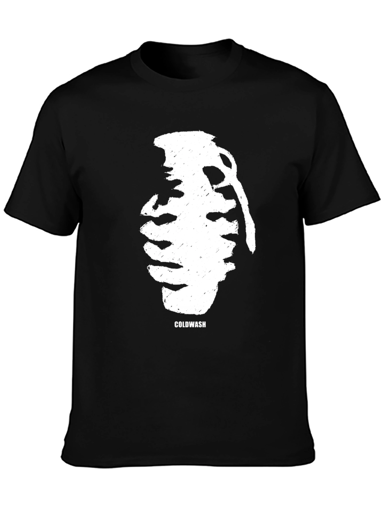 Coldwash Grenade Graphic Black T-Shirt