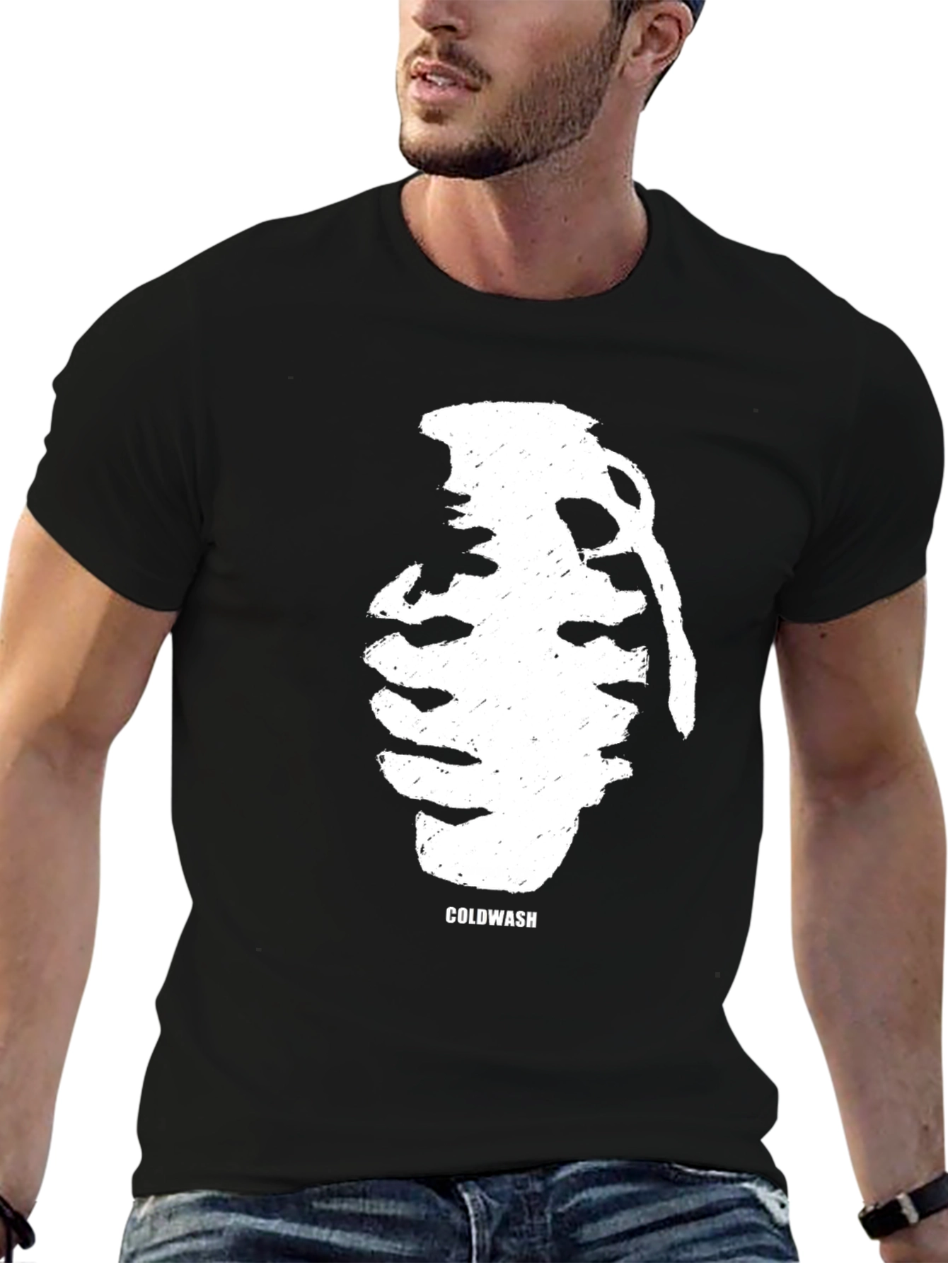 Coldwash Grenade Graphic Black T-Shirt
