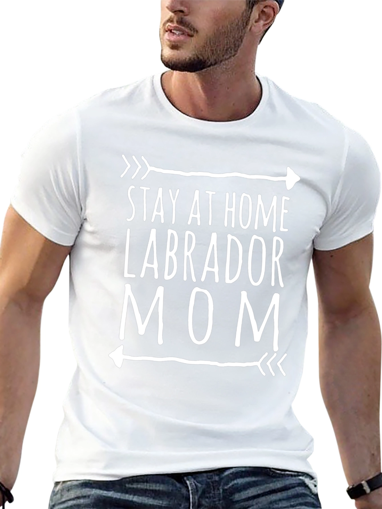 Stay At Home Labrador Mom T-Shirt