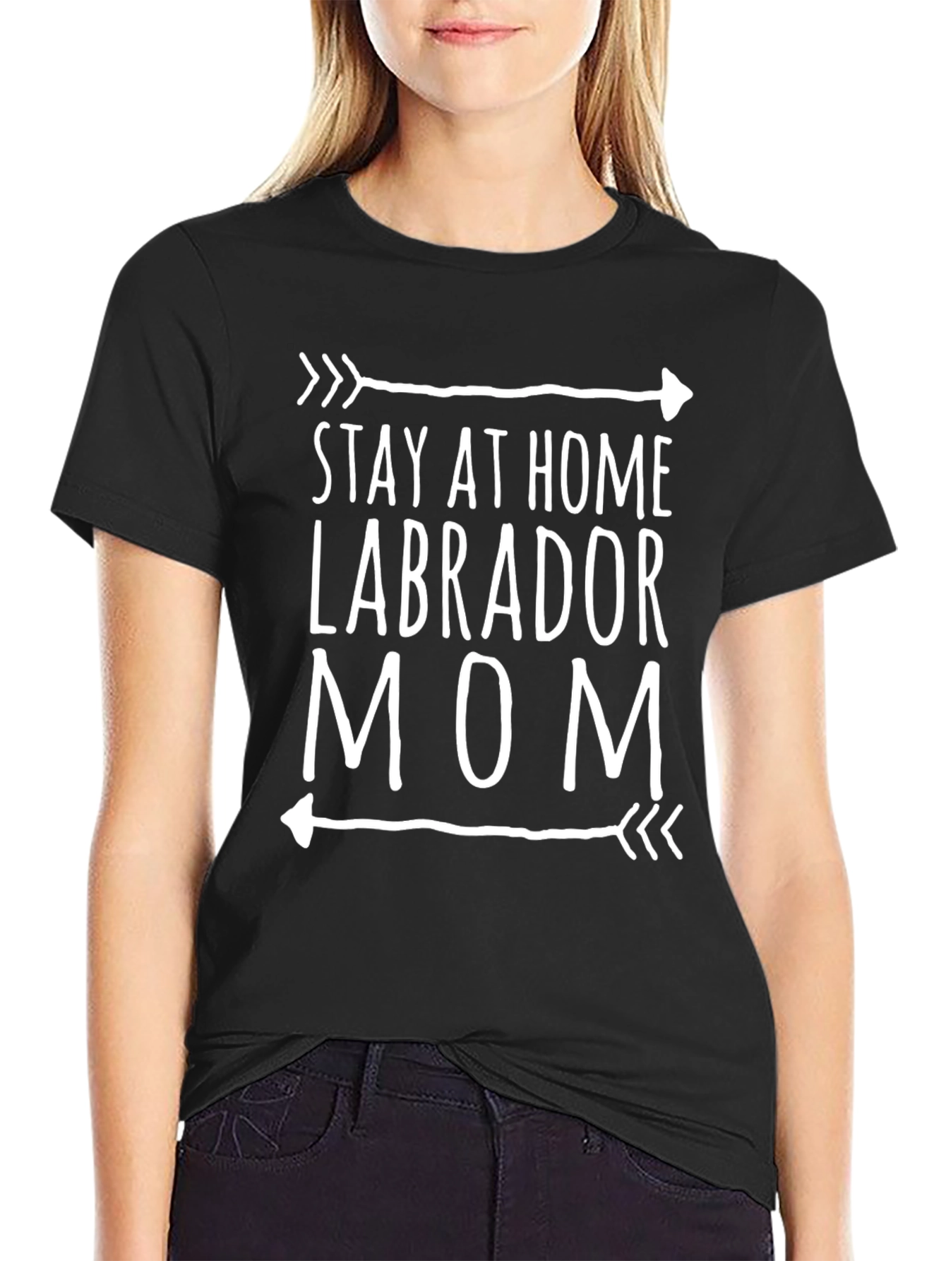 Stay At Home Labrador Mom T-Shirt