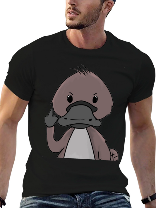 Middle Finger Platypus T-Shirt