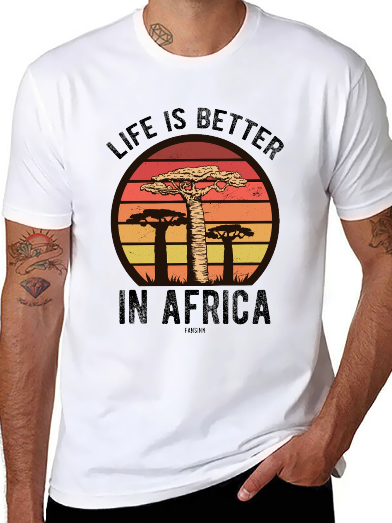Life is Better in Africa T-Shirt