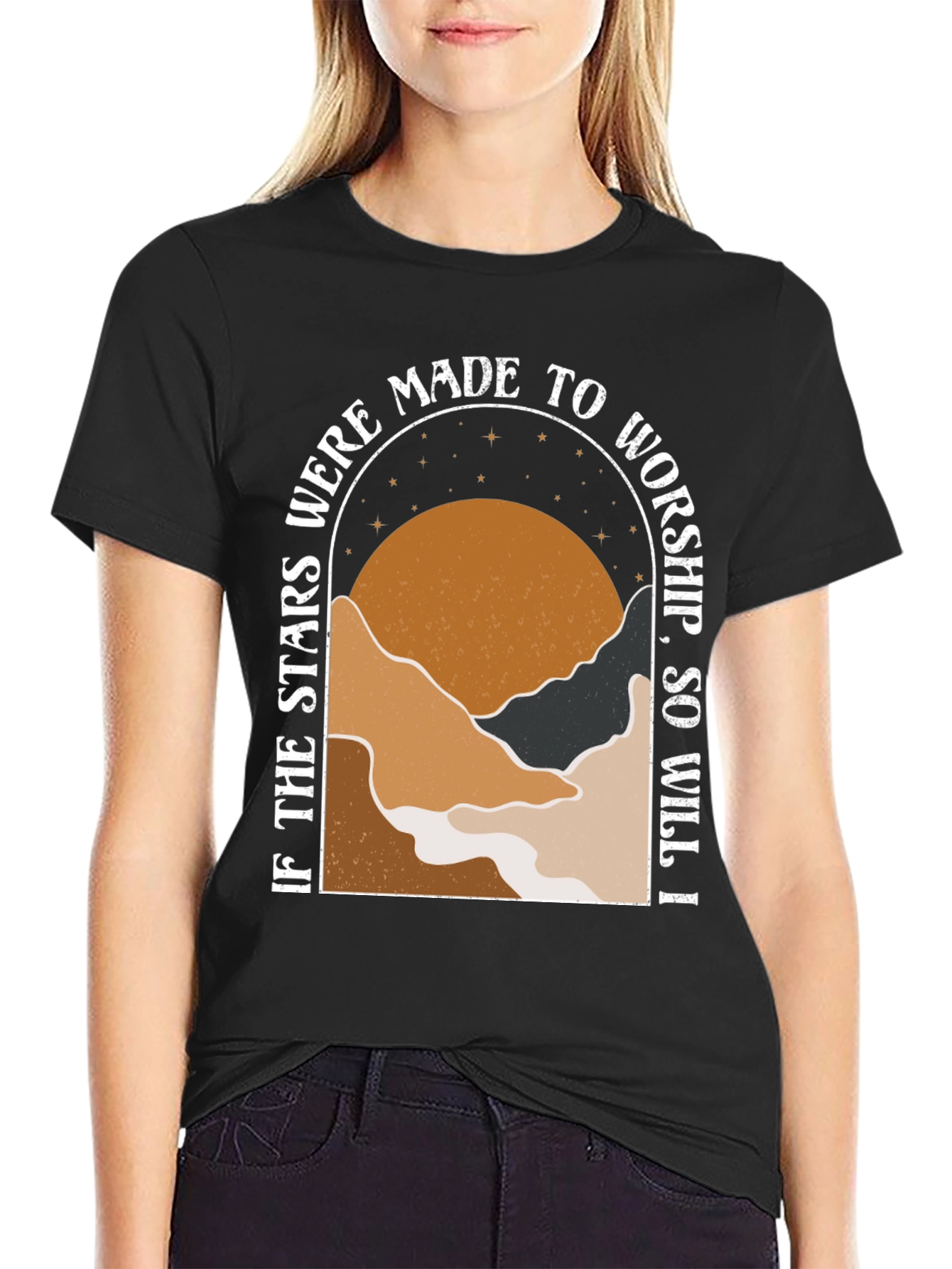Stars Were Made To Worship Graphic T-Shirt