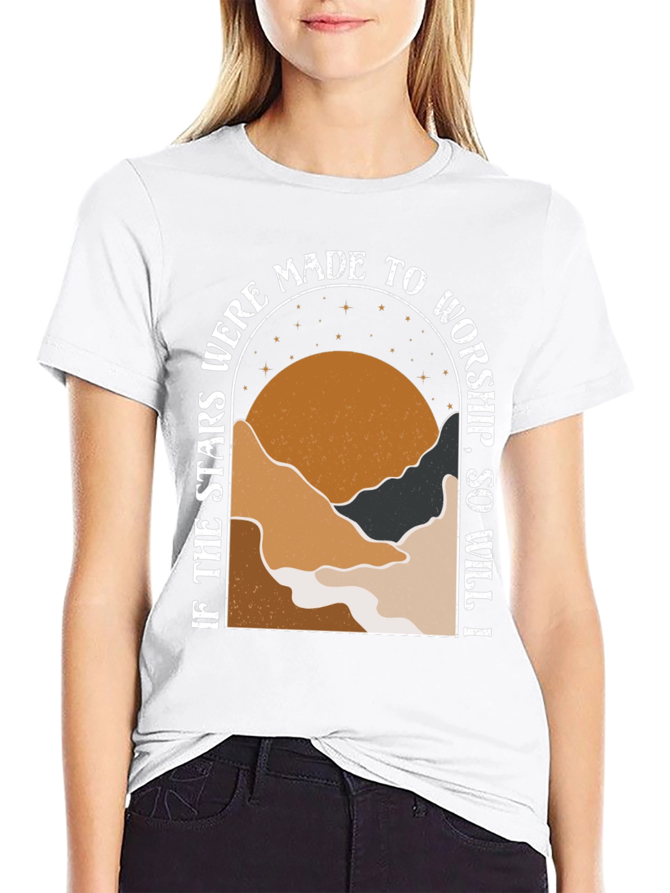 Stars Were Made To Worship Graphic T-Shirt