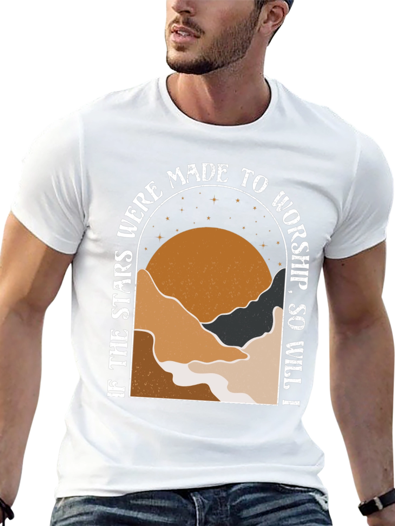 Stars Were Made To Worship Graphic T-Shirt