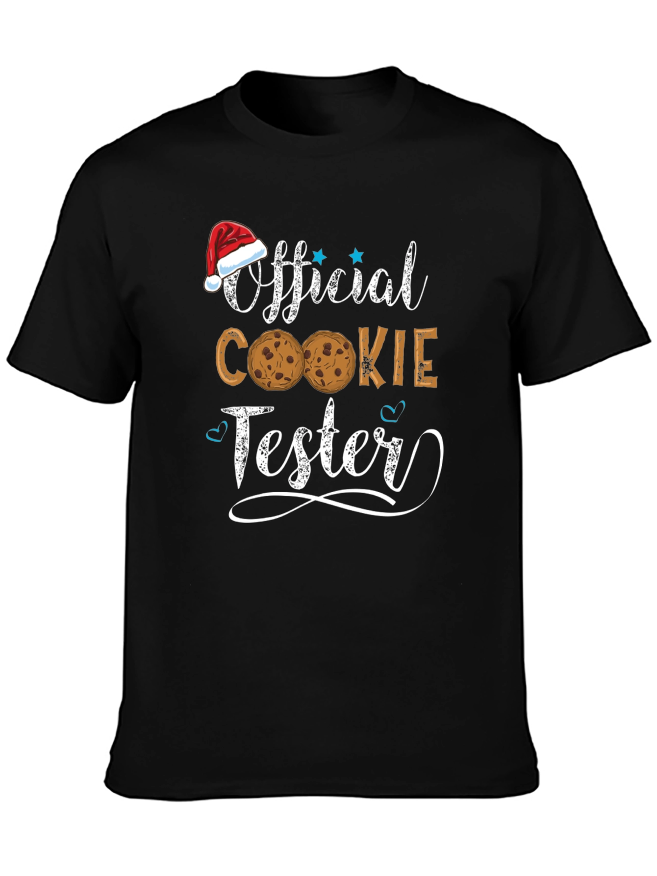 Official Cookie Tester Christmas Graphic T-Shirt