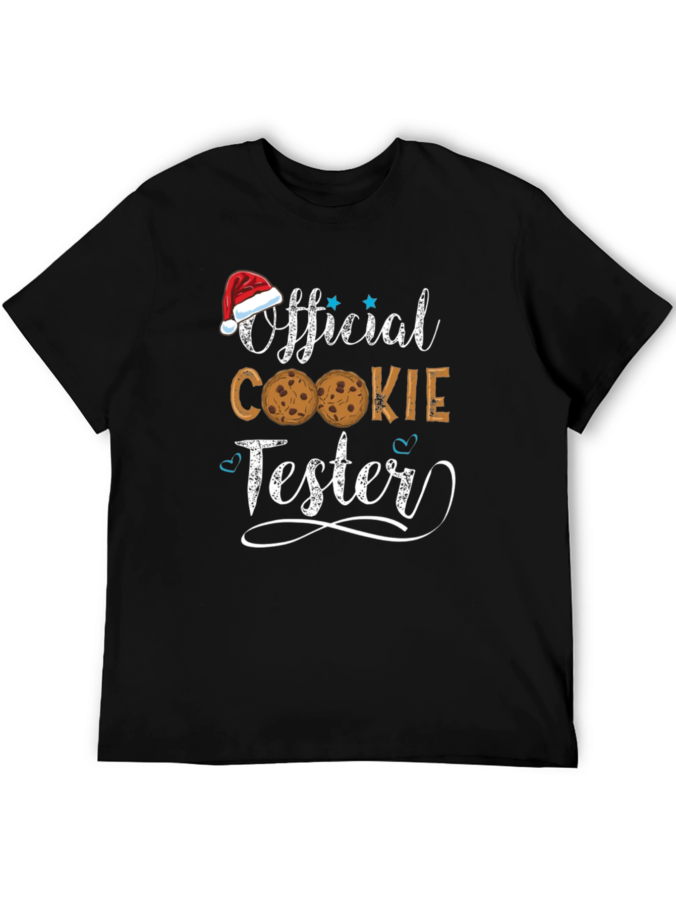 Official Cookie Tester Christmas Graphic T-Shirt