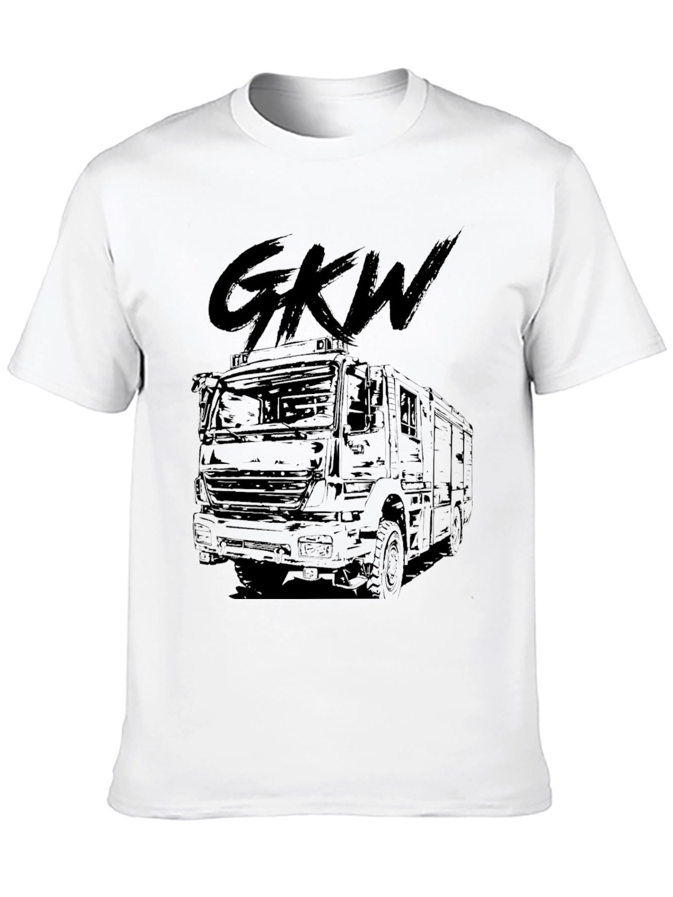 GKW Truck Graphic Tee - Black
