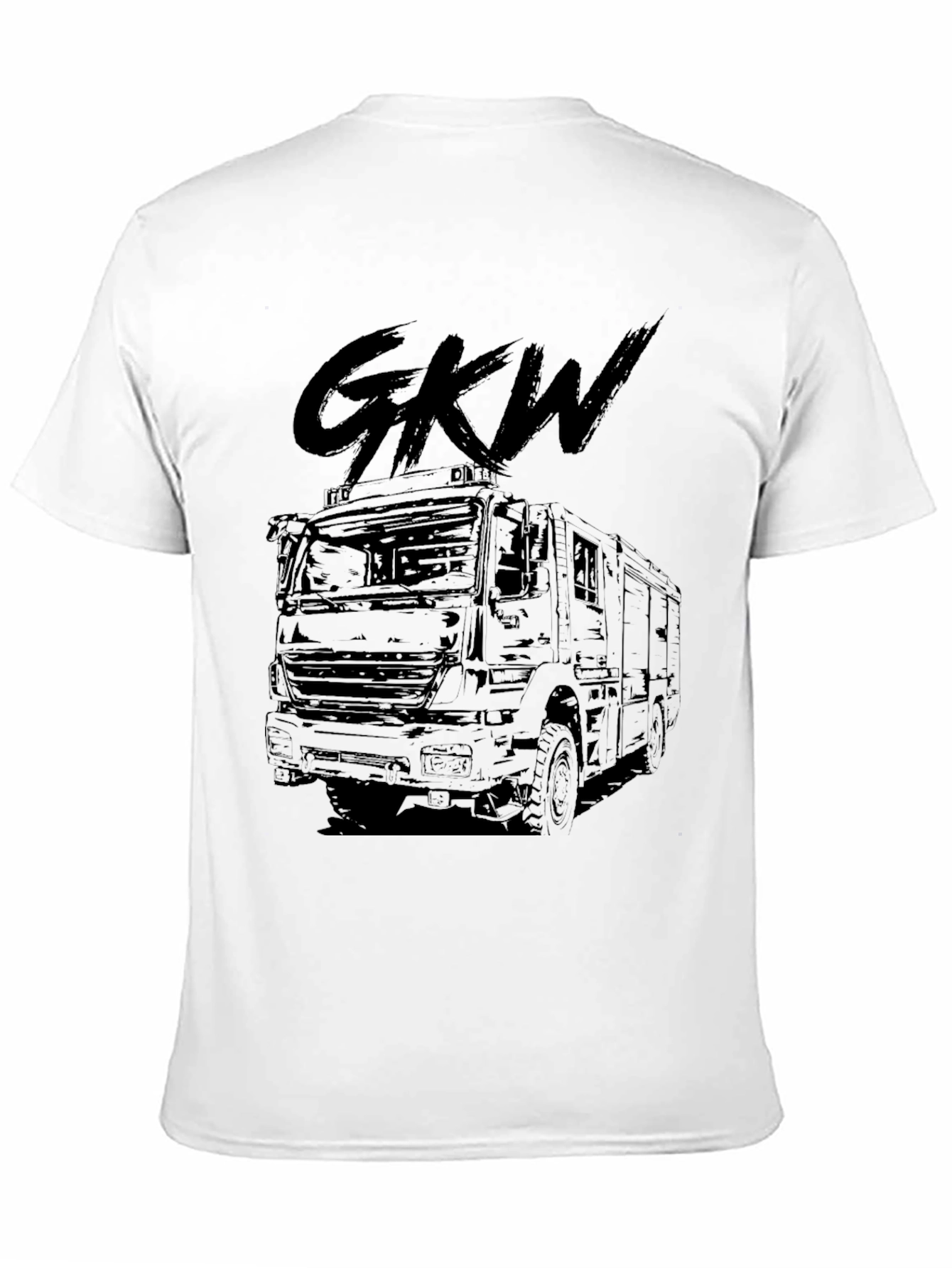 GKW Truck Graphic Tee - Black