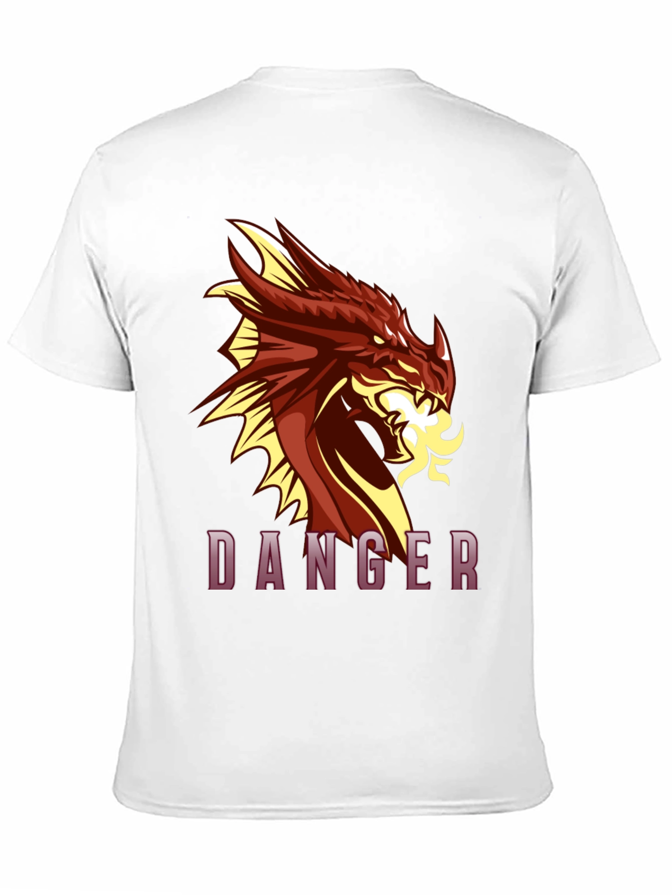 Dragon Danger Black T-Shirt Graphic Tee