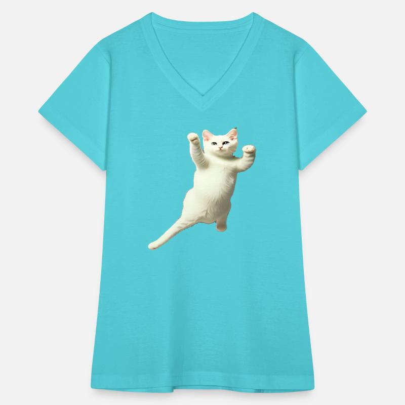 Baby Kitten Dancing in the Air