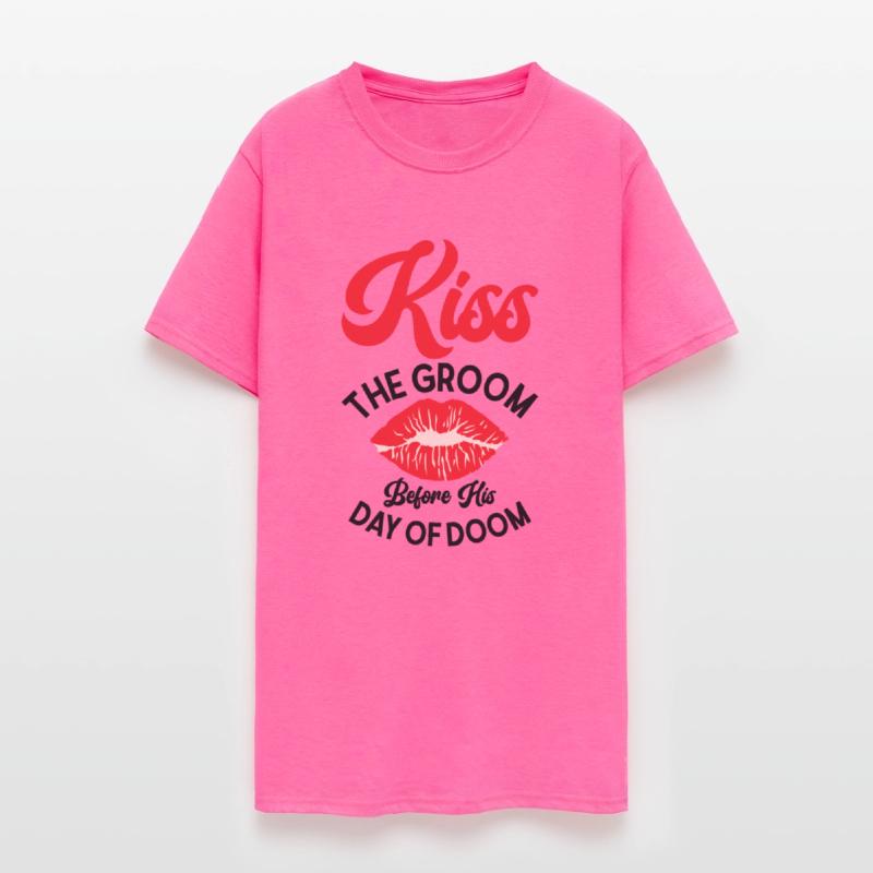 Bachelor Wedding Day Doom Kissing Groom