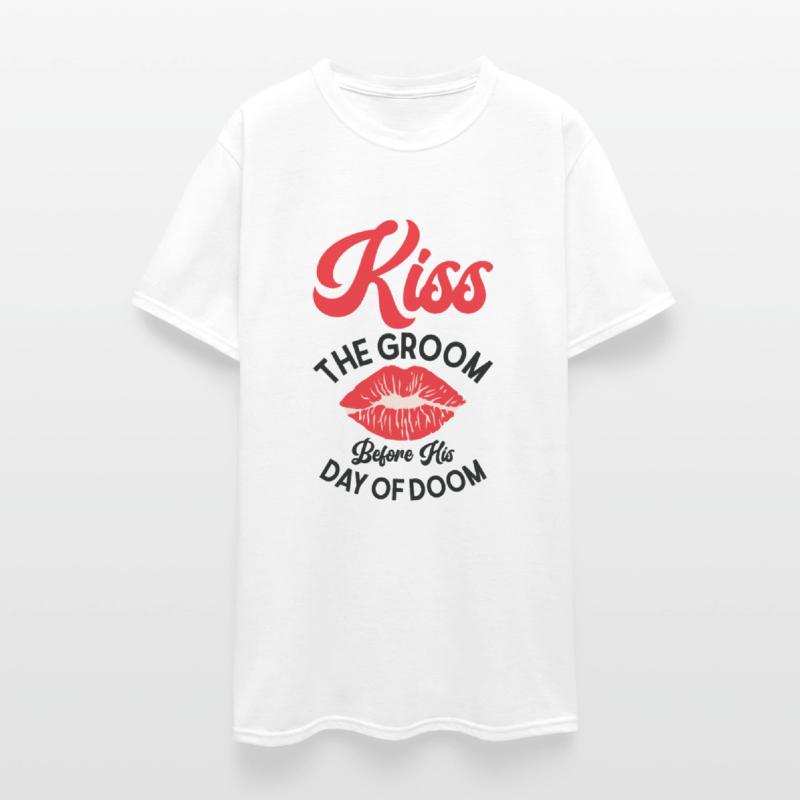 Bachelor Wedding Day Doom Kissing Groom