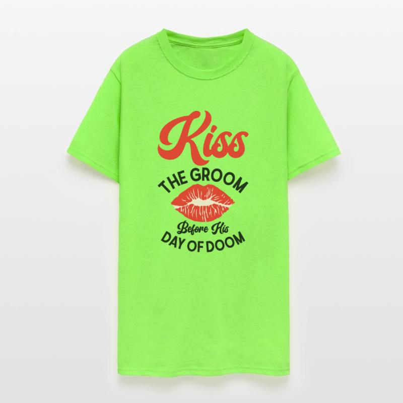 Bachelor Wedding Day Doom Kissing Groom