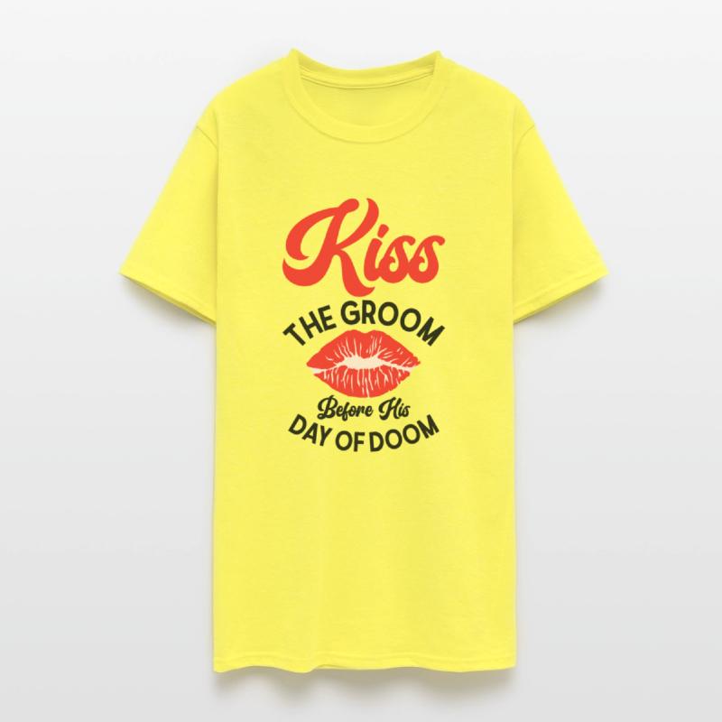 Bachelor Wedding Day Doom Kissing Groom