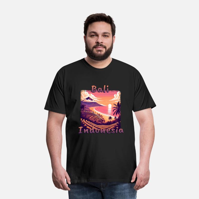 Bali Indonesia sunset beach orange colors