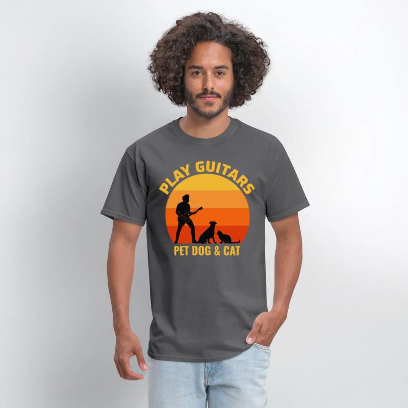 Bass Guitar Player Musician Bassist Cat Dog Animal