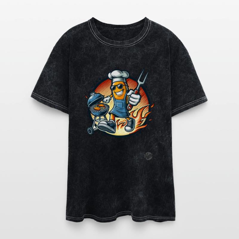 BBQ Grill Sausage Is The Chef