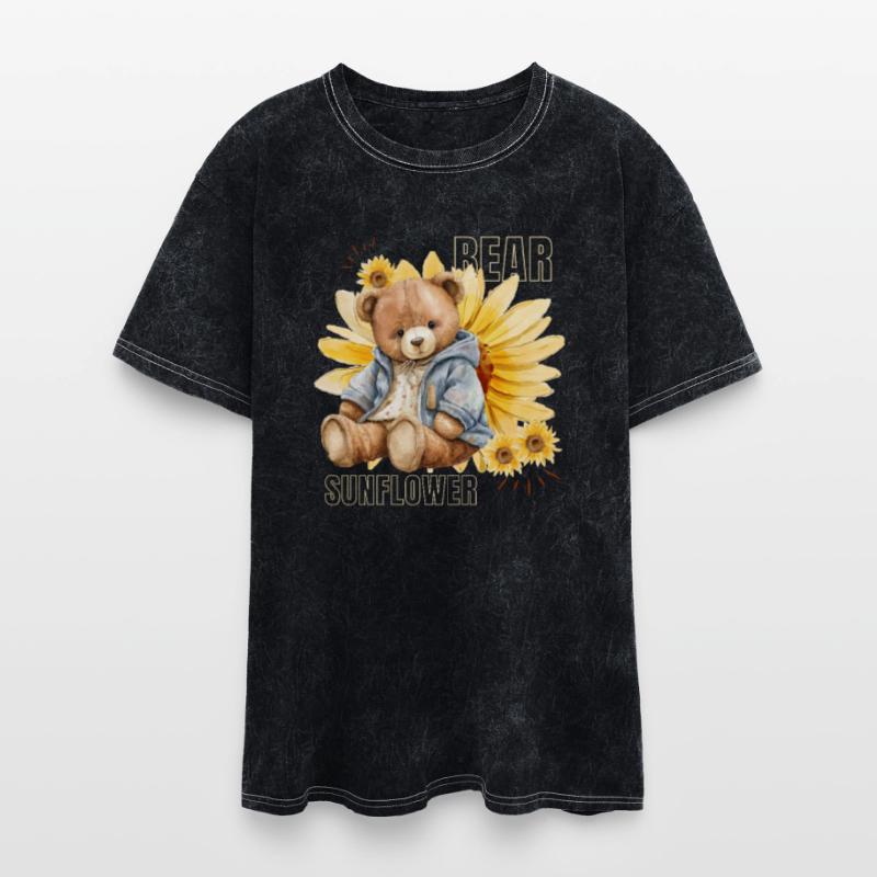 Bear and Sunflower