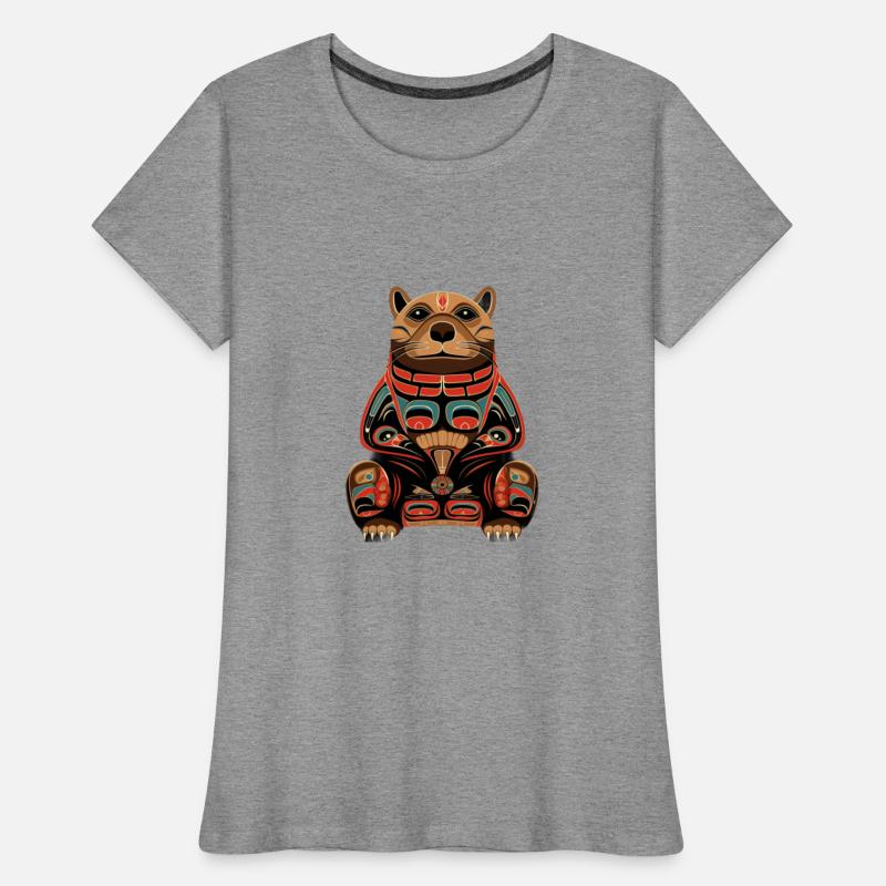 Beaver Haida Totem Art Native American Indigenous