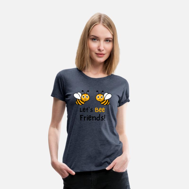Bee Lovers Honey Bee T-Shirt, Let's Bee Friends