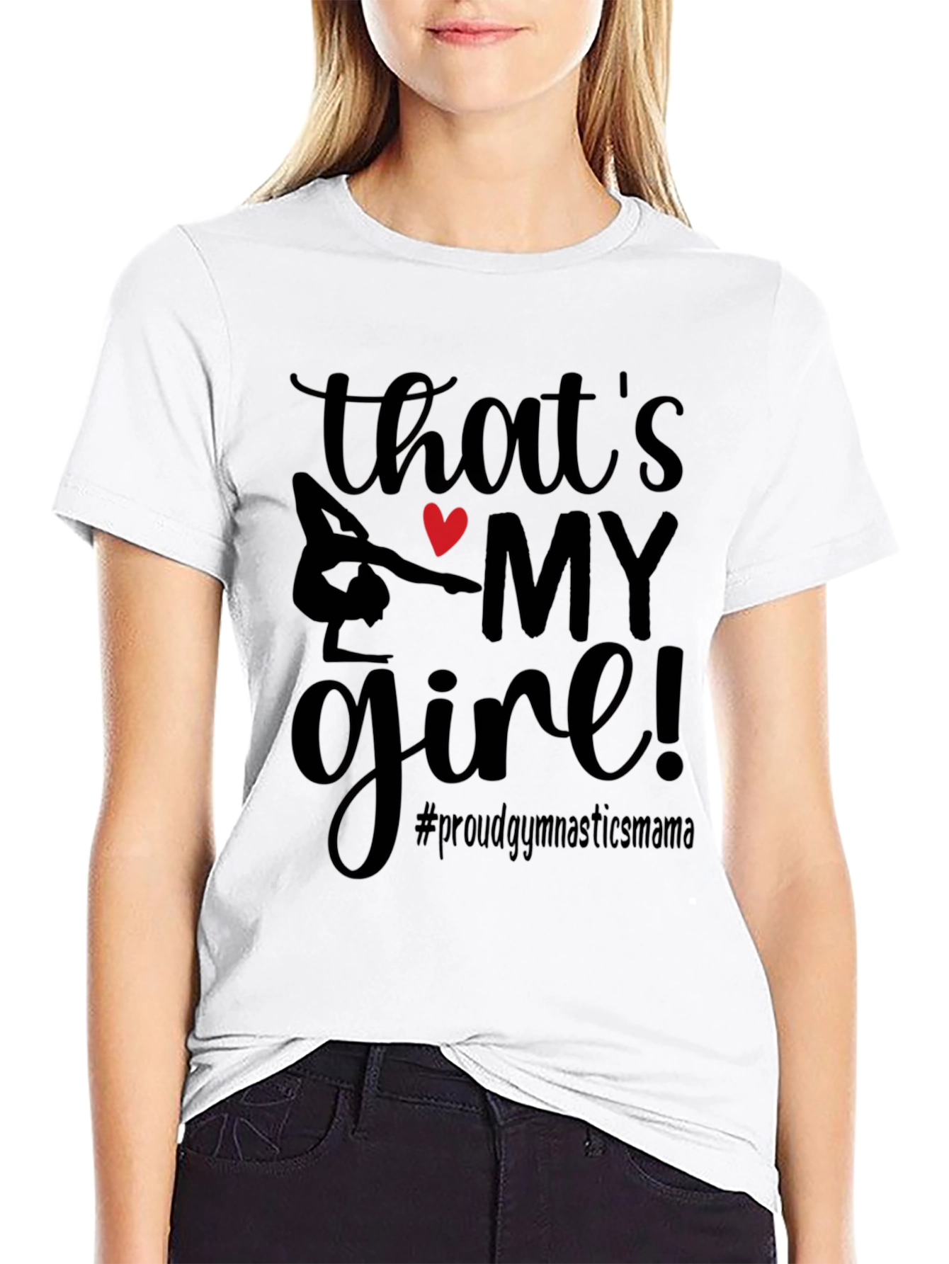 Thats My Girl Gymnastics Mama T-Shirt
