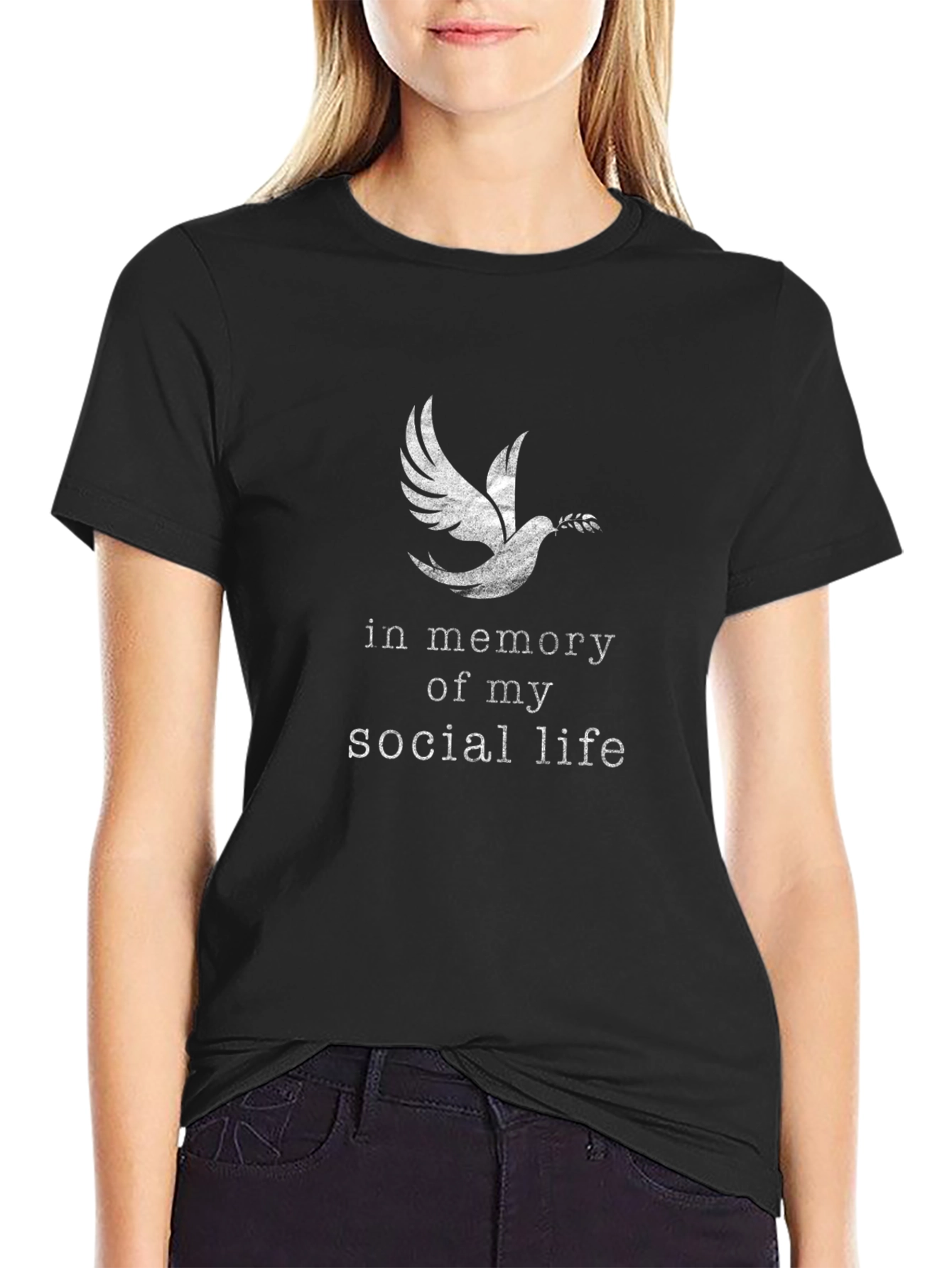 In Memory of My Social Life T-Shirt