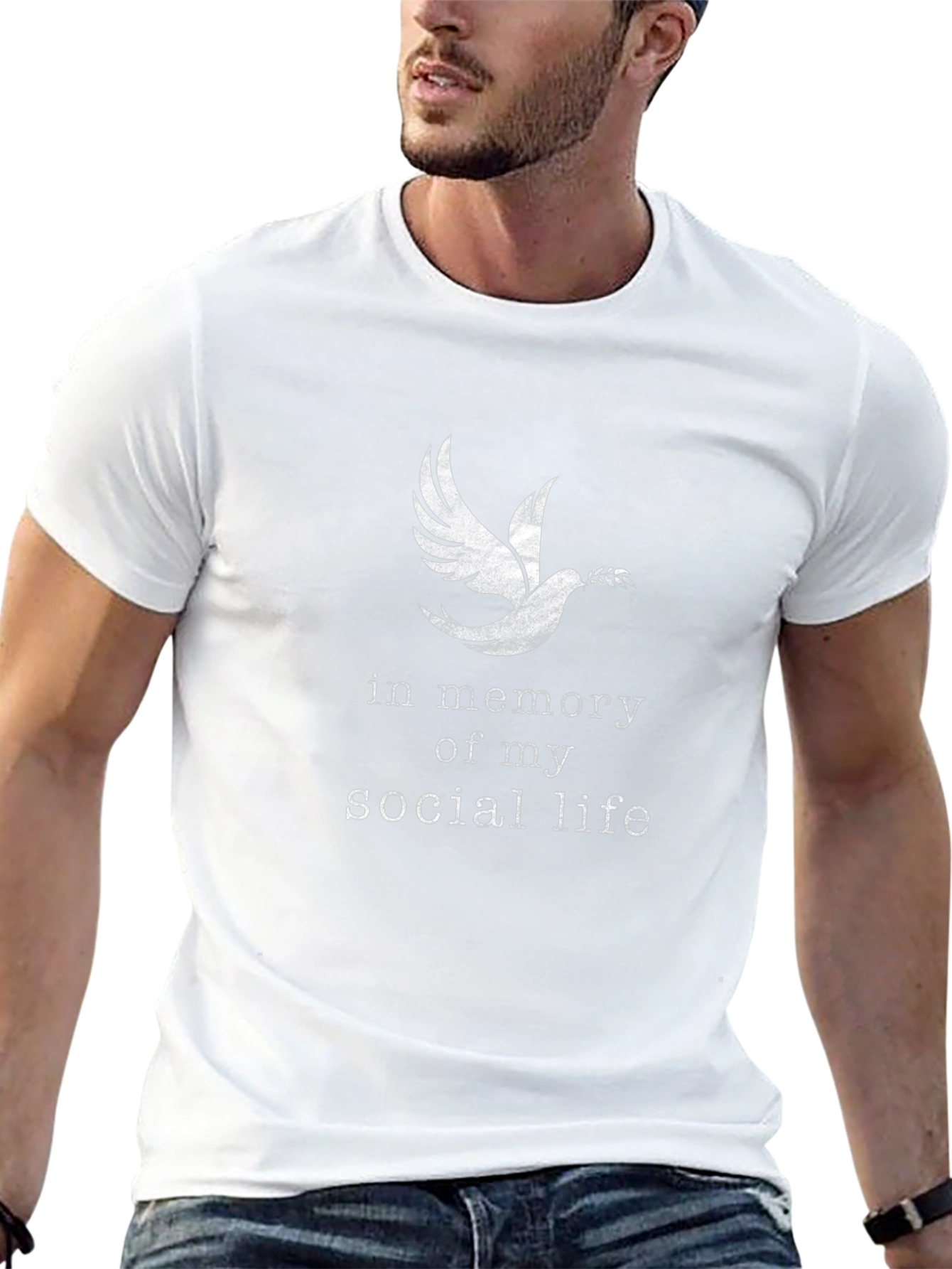 In Memory of My Social Life T-Shirt