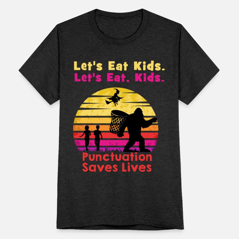 Bigfoot Halloween Trick or Treat Lets Eat Kids Run