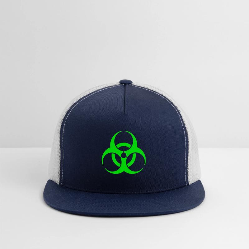 Biohazard Zombie Virus Symbol Logo Simple Odd Gift