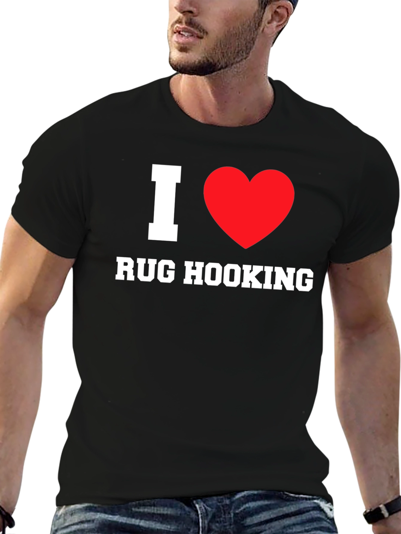 I Heart Rug Hooking T-Shirt