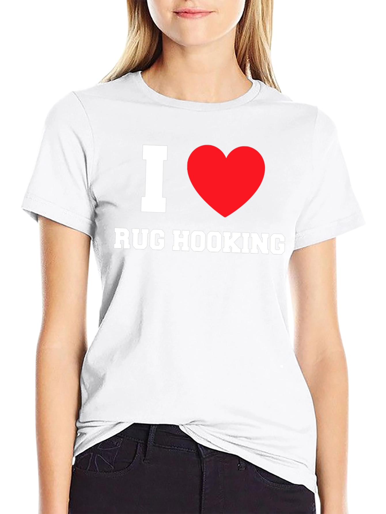 I Heart Rug Hooking T-Shirt