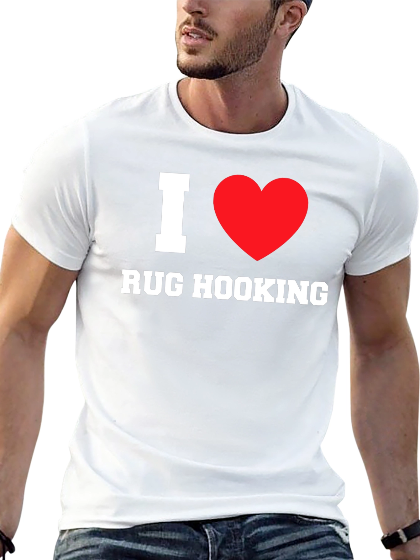 I Heart Rug Hooking T-Shirt