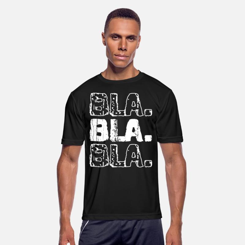 Bla, bla, bla, bla, bla on wood